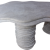 stacked coffee table_photo3 Wave Travertine Coffee Table