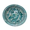 Azure Hand-Painted Ceramic Bowl