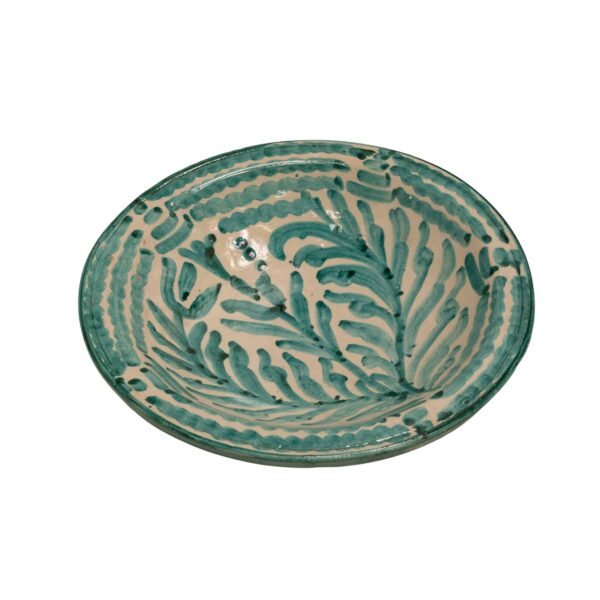 Azure Hand-Painted Ceramic Bowl