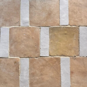 Block / Rectangle in Natural Clay / White