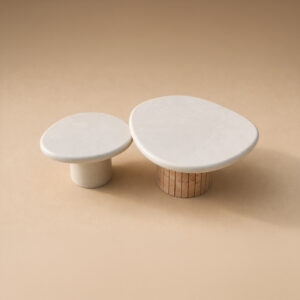 Coffee Table in Glazed Cement