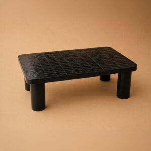 Zellige Tile Coffee Table in Noir