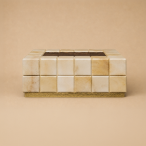 Marcello Parchment Side Table