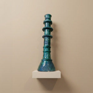 Soren Glazed Candlestick
