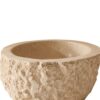 Hammered Limestone Bowl