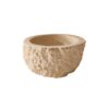 Hammered Limestone Bowl