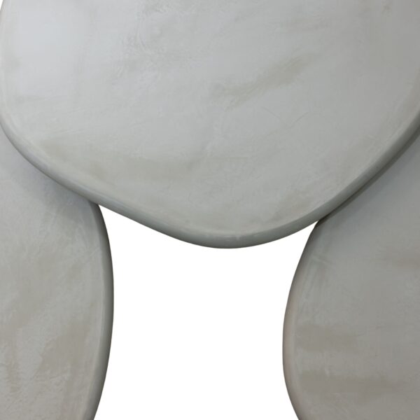 Coffee Table in Glazed Cement