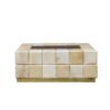 Marcello Parchment Side Table