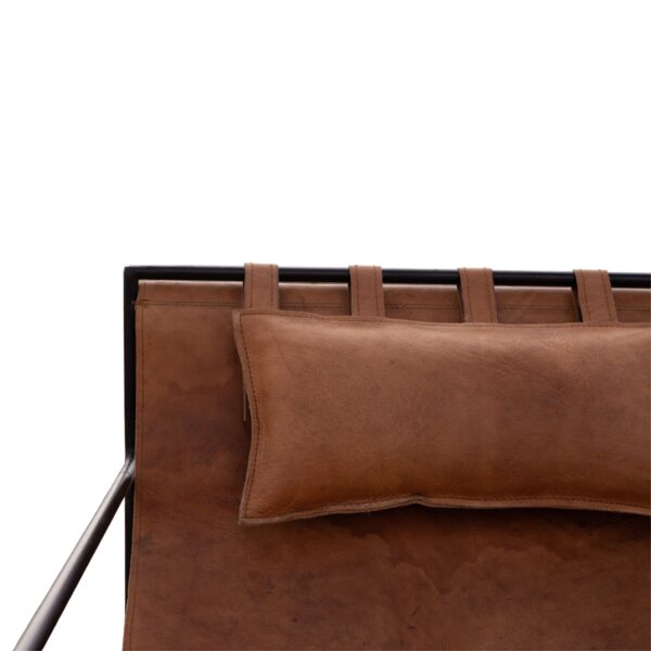 Nadia Leather Sling Chair