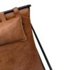 Nadia Leather Sling Chair