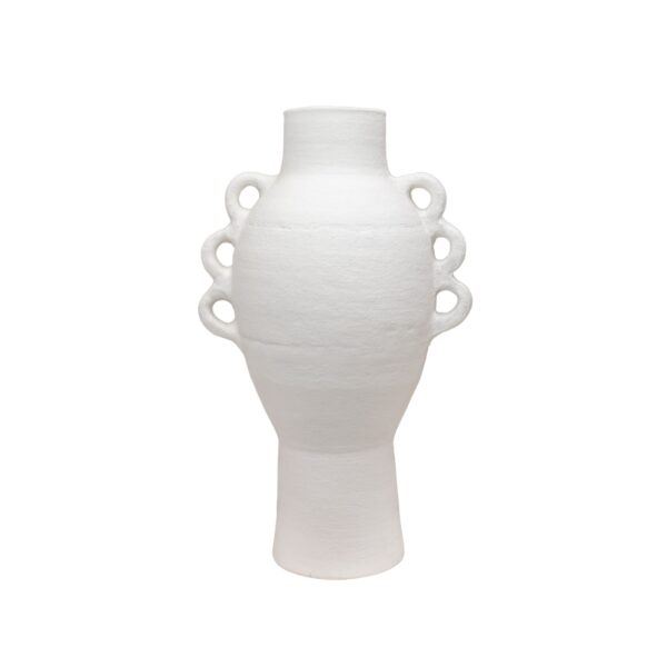 Handmade Clay Painted Vase