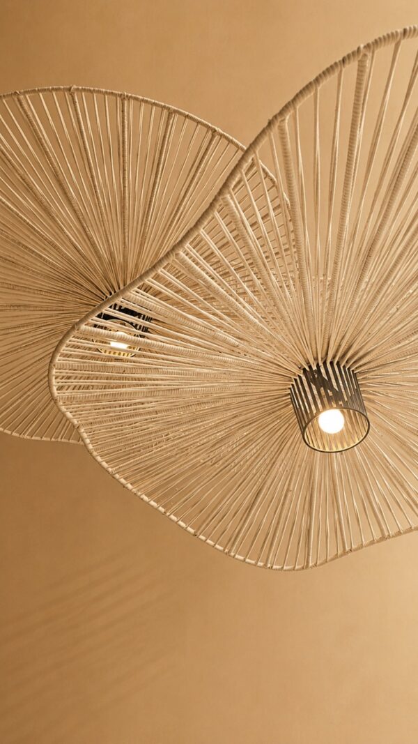 Elena Rattan Pendant Light