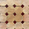 Wine Cabochons Square 2 Octagon Natural Clay with Wine Cabochons Squares