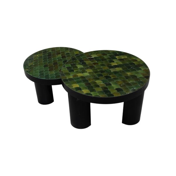 Fishscale in Tamegrout Green