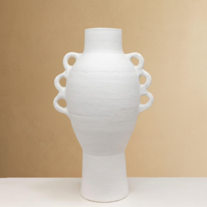 Handmade Clay Painted Vase